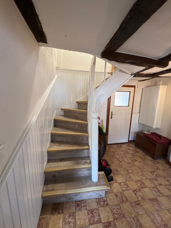 300 Jahre Altes Renoviertes Fachwerkhaus Villa Peterslahr Eksteriør billede